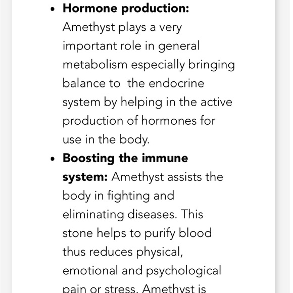 Beautiful amethyst dangle earrings - Picture 8 of 8